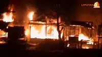 [VIDEO] Belasan Rumah di Bantaran Kali Ciliwung Ludes Terbakar