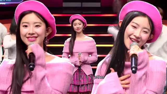Kim Minah dalam salah satu episode I Can See Your Voice Season 10.