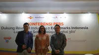 Peluncuran aplikasi belajar Extramarks di Gedung Kemdikbud, Jakarta, Rabu (18/7/2018). Liputan6.com/ Agustin Setyo Wardani.