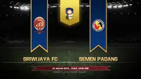 Prediksi Sriwijaya FC vs Semen Padang (Liputan6.com/Yoshiro)