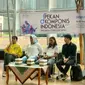 Sesi Diskusi Karya pada rangkaian acara Pekan Komponis Indonesia 2023 yang menghadirkan 5 komponis Indonesia yaitu (KI-Ka) Hery Kristian, Yashinta Anggar Kusuma, Hadi Suhendra, Stevie Jonathan Sutanto, dan Marisa Sharon Hartanto. (dok. Liputan6.com/Farel Gerald)