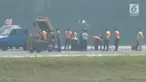 Satu penerbangan haji dialihkan ke Bandara Soekarno-Hatta dari Bandara Halim Perdanakusuma hari ini.