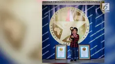 Kiyoshi yang baru berumur 5 tahun mampu memecahkan berbagai rekor.