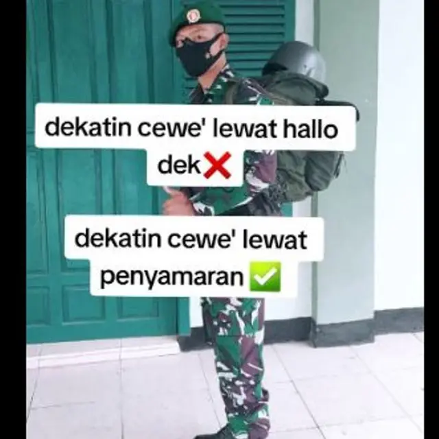 Anggota TNI Menyamar Jadi Pekerja Serabutan Demi Dapatkan Wanita yang Tulus Mecintainya Tanpa Memandang Status