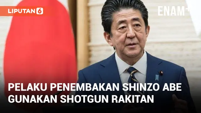 Tampang Pelaku Penembakan Shinzo Abe