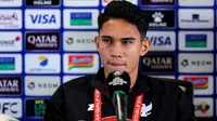 Pemain Timnas Indonesia, Marselino Ferdinan (c) Bola.net/Bagaskara Lazuardi