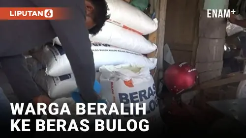 VIDEO: Beras Premium Mahal, Warga Beralih ke Beras Bulog