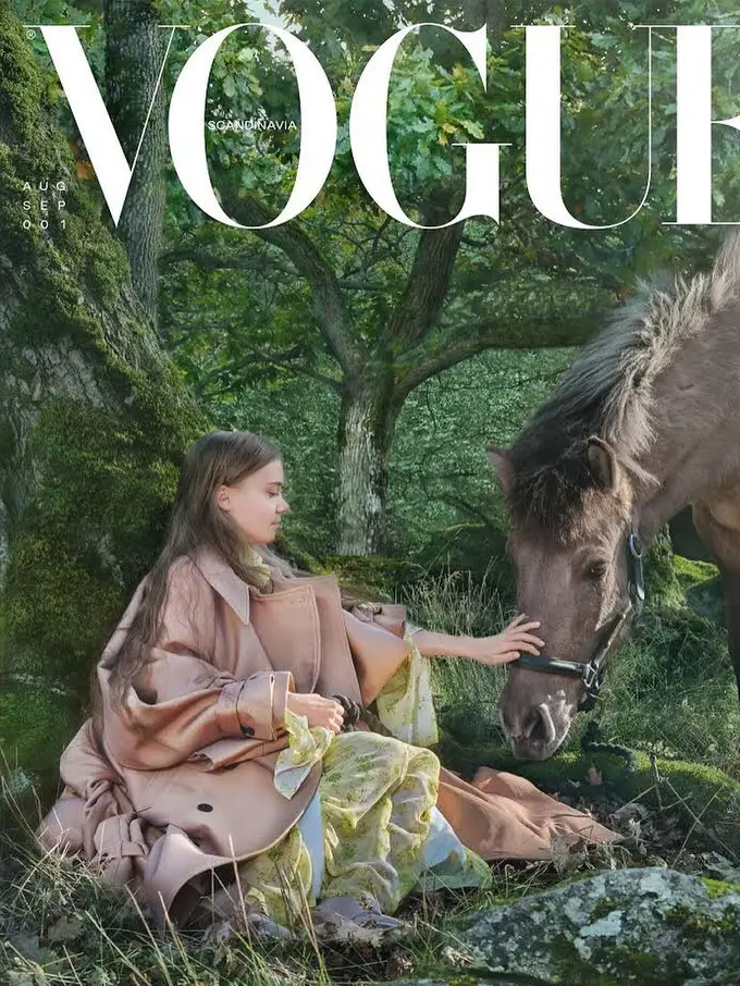 Greta Thunberg jadi sampul Vogue Scandinavia