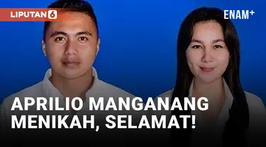 Aprilio Manganang Segera Nikah