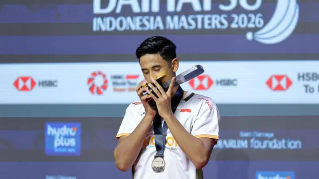 Ukir Sejarah, Alwi Farhan Rengkuh Gelar Juara Indonesia Masters 2026