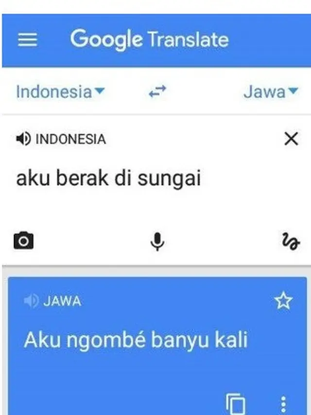 Terjemahan Google Translate Bahasa Jawa Ini Bikin Mikir Dua Kali