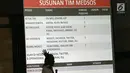 Salah satu pembicara menyampaikan materi susunan tim medsos pada Pelatihan Media Sosial dan Membuat Video Jilid 2, Jakarta, Sabtu (5/8). Pelatihan dalam rangka Raimuna Nasional XI Gerakan Pramuka. (Liputan6.com/Helmi Fithriansyah)