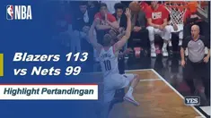 Jusuf Nurkic mencetak 27 poin dan meraih 12 rebound saat Portland mengalahkan Brooklyn.
