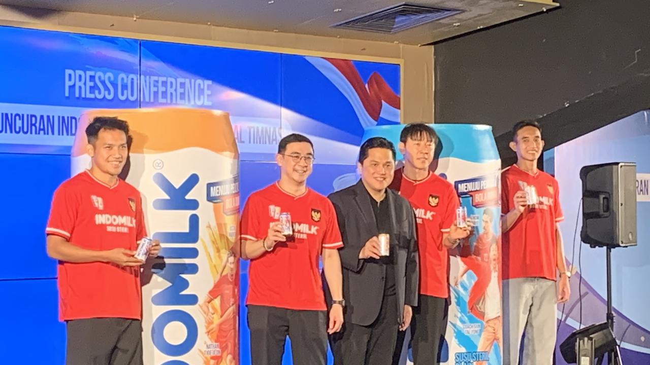 Peluncuran Kemasan Eksklusif Indomilk x Timnas Indonesia