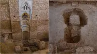 Artefak bersejarah berusia 1.200 tahun ditemukan di Masjid Saidina Utsman bin Affan. (Sumber: X/SPAregions)