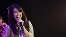 Harapannya semoga bisa diterima semua orang. Akhirnya JKT48 bisa nambah fans lagi. Pengennya para fans lebih tahu lagi tentang JKT48," jelas Melody. (Adrian Putra/Bintang.com)