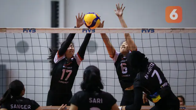 Foto: Mengintip Keseruan Pemusatan Latihan Timnas Voli Putri Singapura di Indonesia, Dijajal Tiga Tim dari Proliga