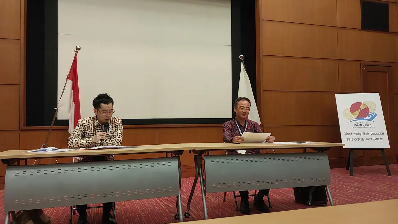 Konselor Bagian Ekonomi Kedutaan Besar Jepang, Yahata Horinori di Kantor Kedubes Jepang, Jakarta, Senin (13/5/2024). Pemerintah Jepang mengucurkan pinjaman senilai JPY 140,699 miliar untuk proyek MRT Jakarta. (Arief/Liputan6.com)