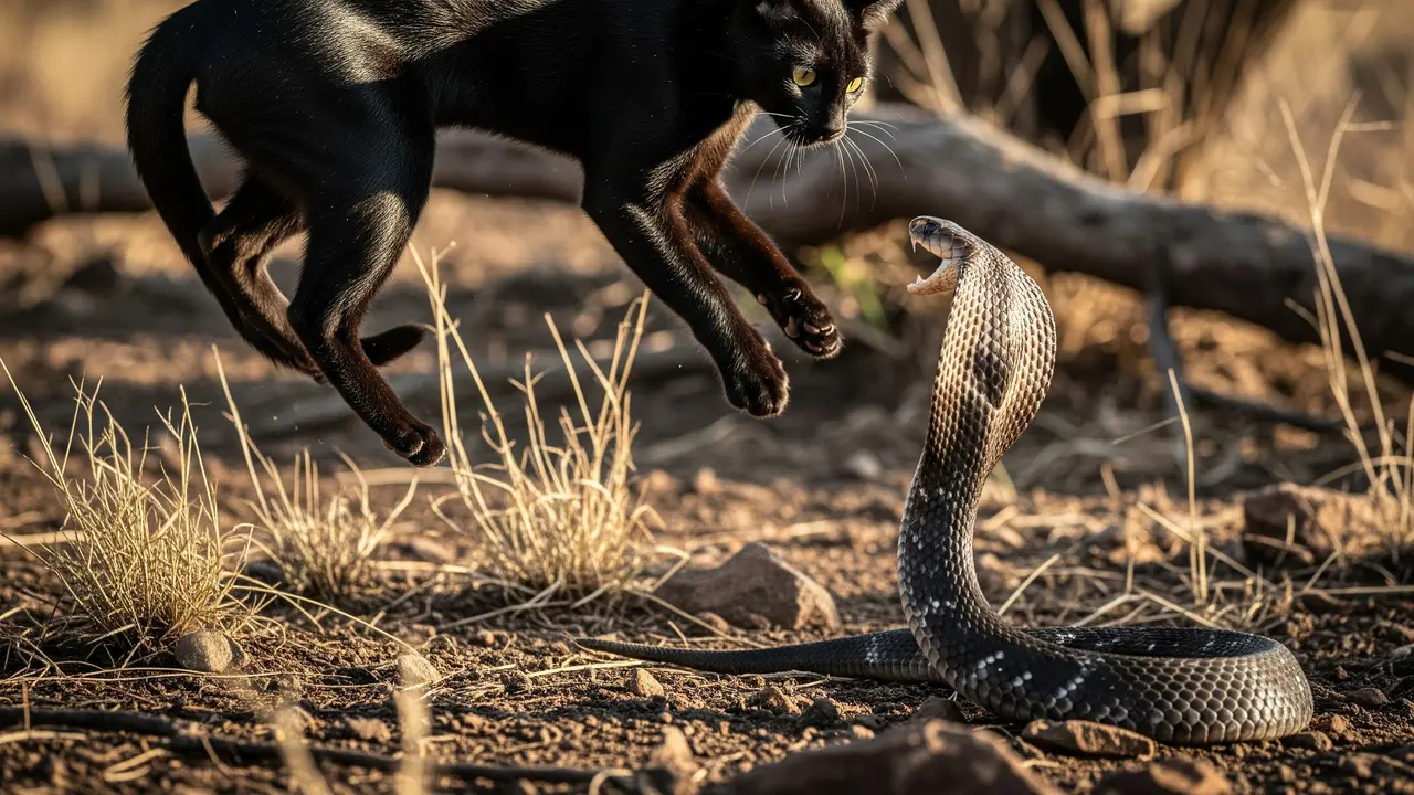 Jenis Ular yang Menyerang Kucing Peliharaan