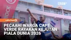 Perayaan meriah pecah di Cape Verde pada Senin (15/6) setelah tim nasional negara kepulauan kecil itu mencatat hasil bersejarah dalam debutnya di Piala Dunia. Cape Verde sukses menahan imbang Spanyol tanpa gol dalam laga Grup H, hasil yang dianggap s...
