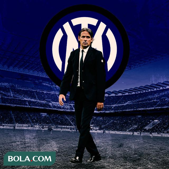 Inter Milan - Ilustrasi Simone Inzaghi