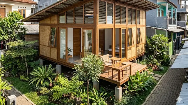 Desain Tropikal Urban dengan Ventilasi Maksimal