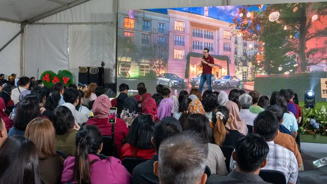 CEO LippoLand David Iman Santosa menjelaskan mengenai Wonder Collection yang merupakan koleksi hunian terbaru di Park Serpong. (Dok Lippo)