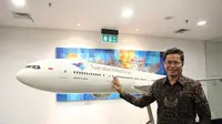 Direktur Utama PT Garuda Indonesia Tbk Pahala Nugraha Mansury. (Liputan6.com/Ilyas Istianur P)
