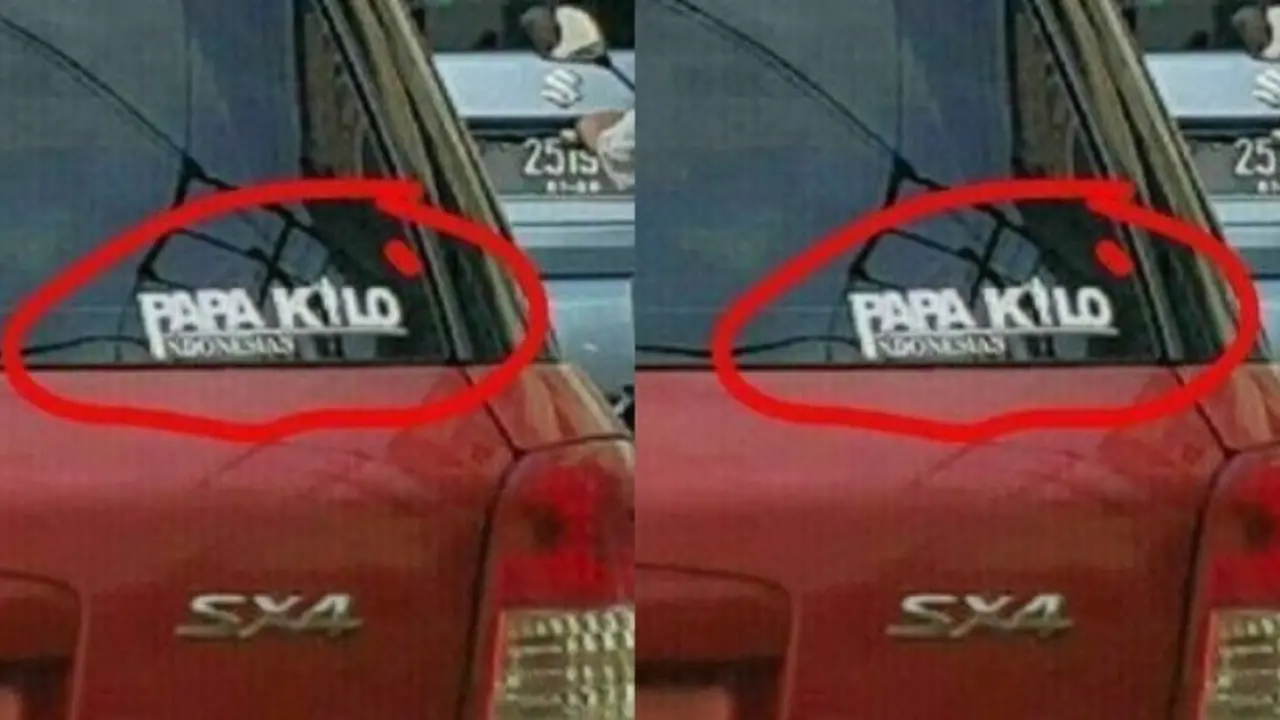 Bukan Palu Arit, Stiker Ini Sempat Dicurigai Kata Sandi PKI