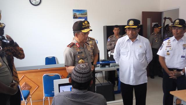 Menhub dan Kapolri di Yogyakarta