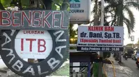 9 Gimik Nama Usaha Tambal Ban yang Ide Kreatifnya Tak Ada Lawan, Terlalu Keren untuk Ditiru!