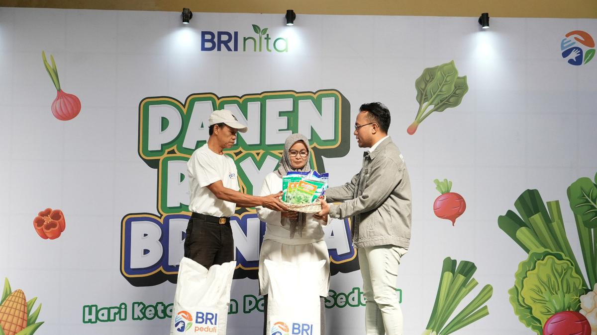   Peringati Hari Pangan Sedunia, BRI Peduli Ajak Warga Bandung Panen Bersama lewat Program BRInita 
