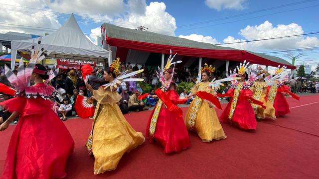 Bontang City Carnival 2023, Diskominfo Padukan Seni Minahasa dan Sistem Berbasis Digital