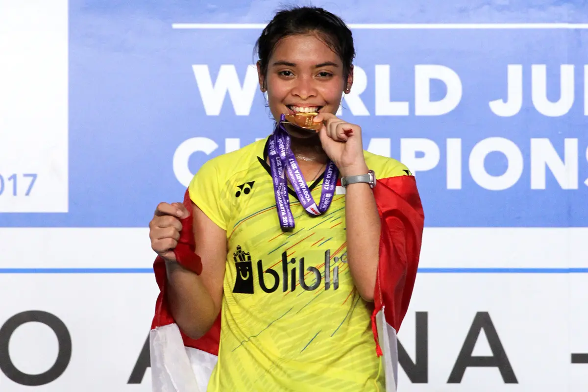 Gregoria Mariska Tunjung, Kejuaraan Dunia Junior Bulutangkis 2017