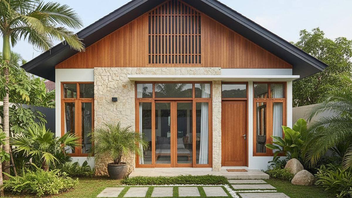 7 Desain Rumah Sederhana 2 Kamar Hemat Biaya tapi Cantik Tren 2025, Inspirasi Hunian Nyaman