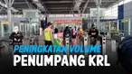 Terjadi kenaikan penumpang KRL di Cikarang sebesar 5 persen dibandingkan minggu lalu. Kenaikan terjadi di tengah perpanjangan PPKM yang telah banyak mendapat peringanan aturan.