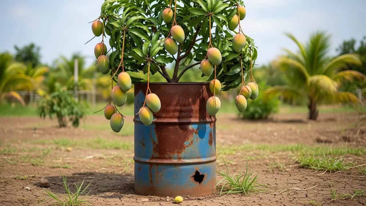 Rekomendasi Tanaman Buah dalam Drum Bekas yang Bisa Berbuah Sepanjang Tahun