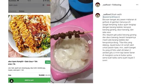 Tak Sesuai Ekspektasi, 6 Penampakan Menu Makanan Ini Unik Sekaligus Bikin Miris