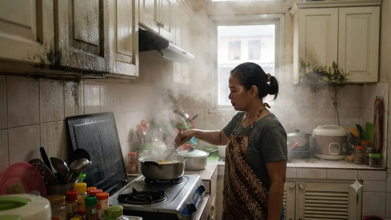 Kebiasaan yang Membuat Lemari Dapur Cepat Lembap