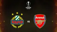 Liga Europa - Rapid Vienna Vs Arsenal (Bola.com/Adreanus Titus)