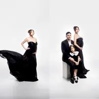 Tak lama lagi, Aditya Trihatmanto dan Kezia Toemion akan menjadi orangtua dari dua anak. Mereka memberikan cucu bru kepada Bambang Trihatmodjo, ayah Aditya. [@keziatoemion].