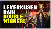 Berita video Bayer Leverkusen berhasil keluar sebagai juara DFB Pokal 2023/2024 setelah menang 1-0 melawan Kaiserslautern. Ini adalah gelar kedua mereka di musim 2023/2024.