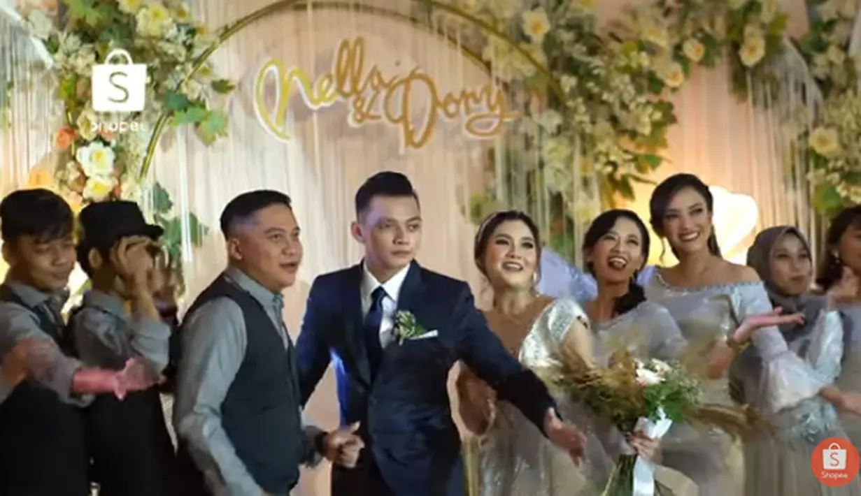 Nella Kharisma dan Dory Harsa (Youtube/SHOPEE Indonesia)