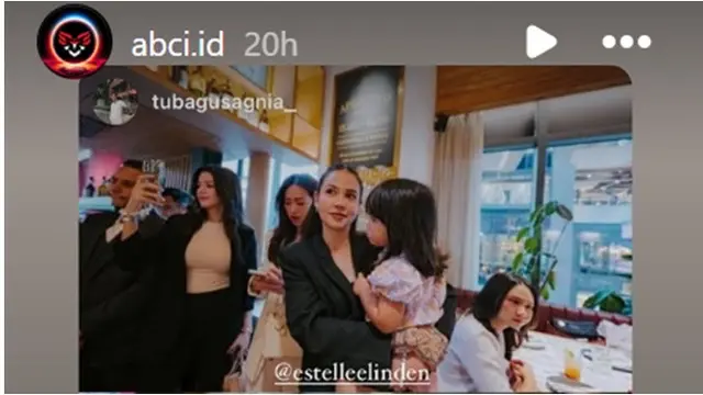 6 Potret Estelle Linden di Acara Inovasi AI Milik Suami, Susan Sameh Ikut Hadir