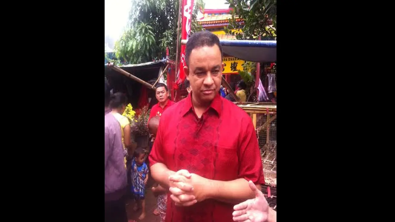 Anies Baswedan Imlek.