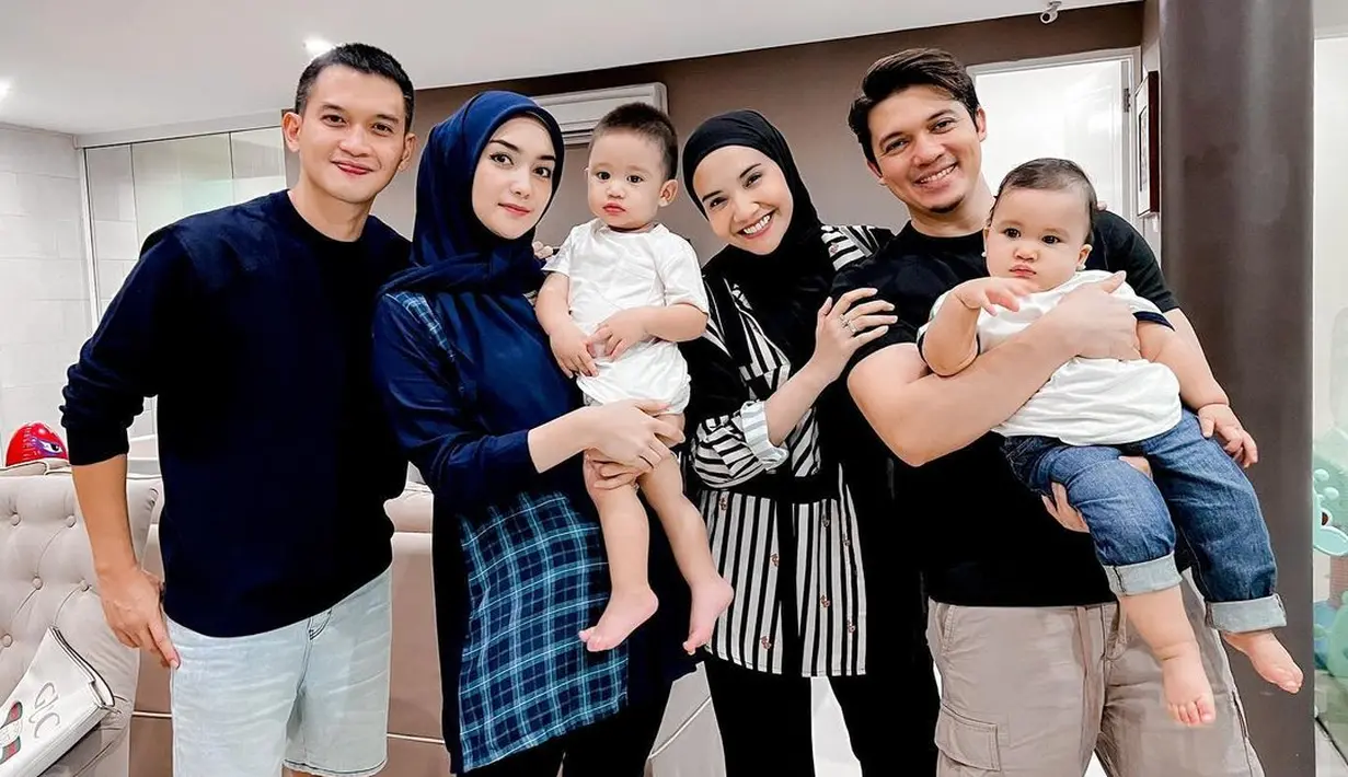 Ukkasya anak Zaskia Sungkar dan Athar Anak Citra Kirana (Instagram/irwansyah_15)