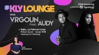 Virgoun feat Audy tampil di acara KLY Lounge, Rabu (13/2/2019) bersama Liputan6.com