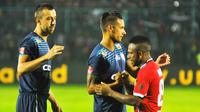 Oktovianus Maniani dikabarkan segera merapat ke Arema untuk menggantikan Antony Putro Nugroho. (Bola.com/Iwan Setiawan)