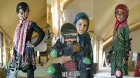 Potret Gadis Afganistan Pemain Skateboard Melawan Diskriminasi