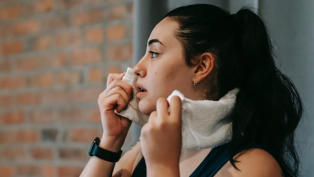 Ilustrasi berkeringat